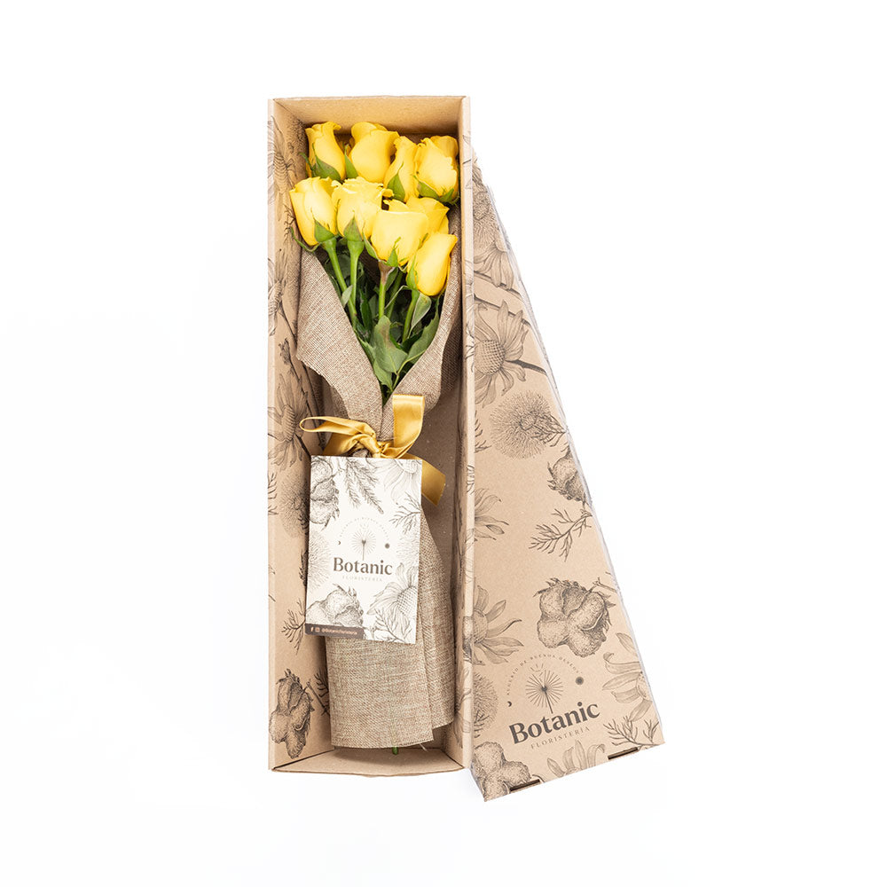 Box of 9 roses