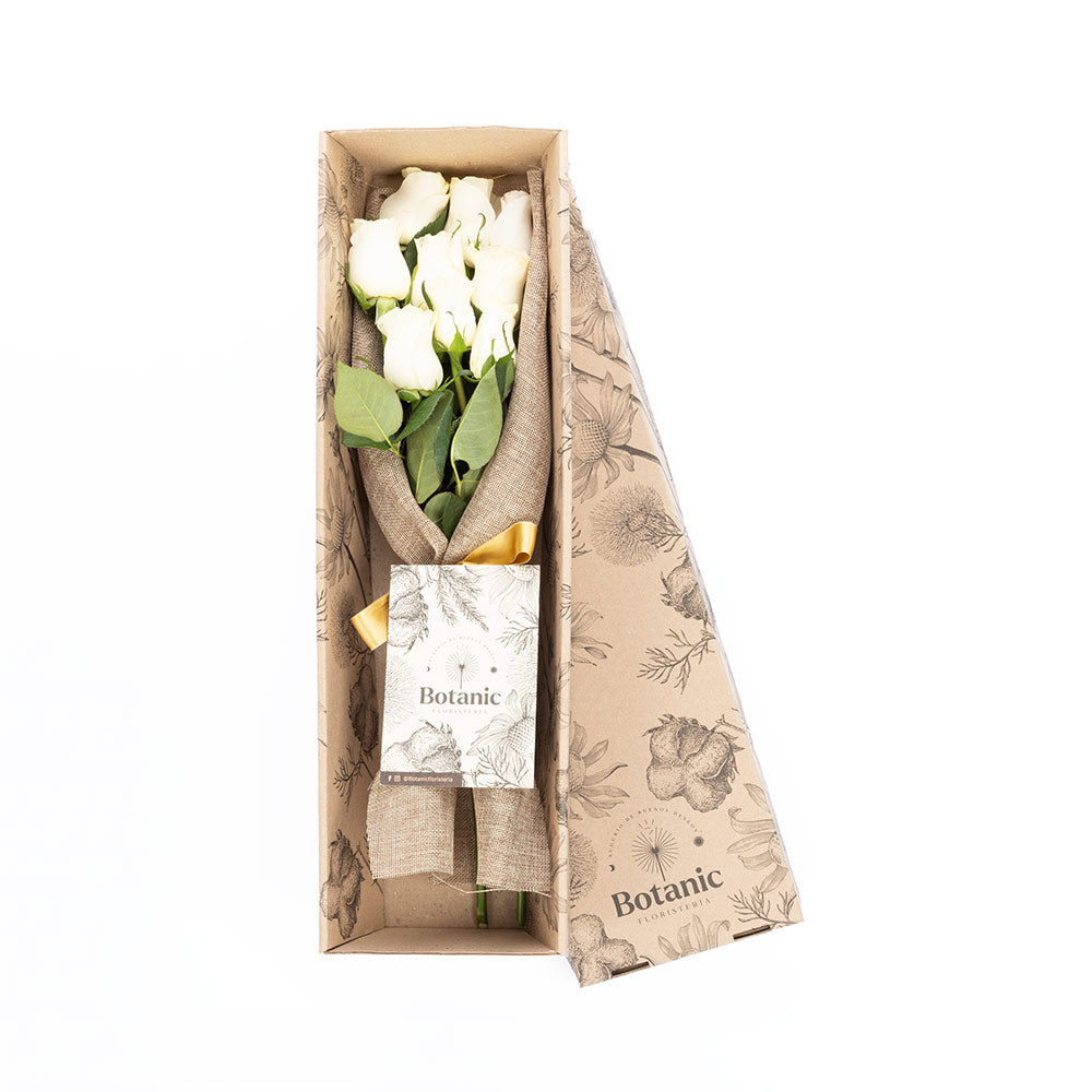 Box of 9 roses
