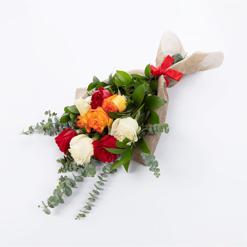 Bouquet de 9 rosas