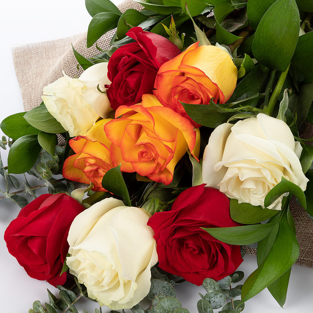 Bouquet de 9 rosas