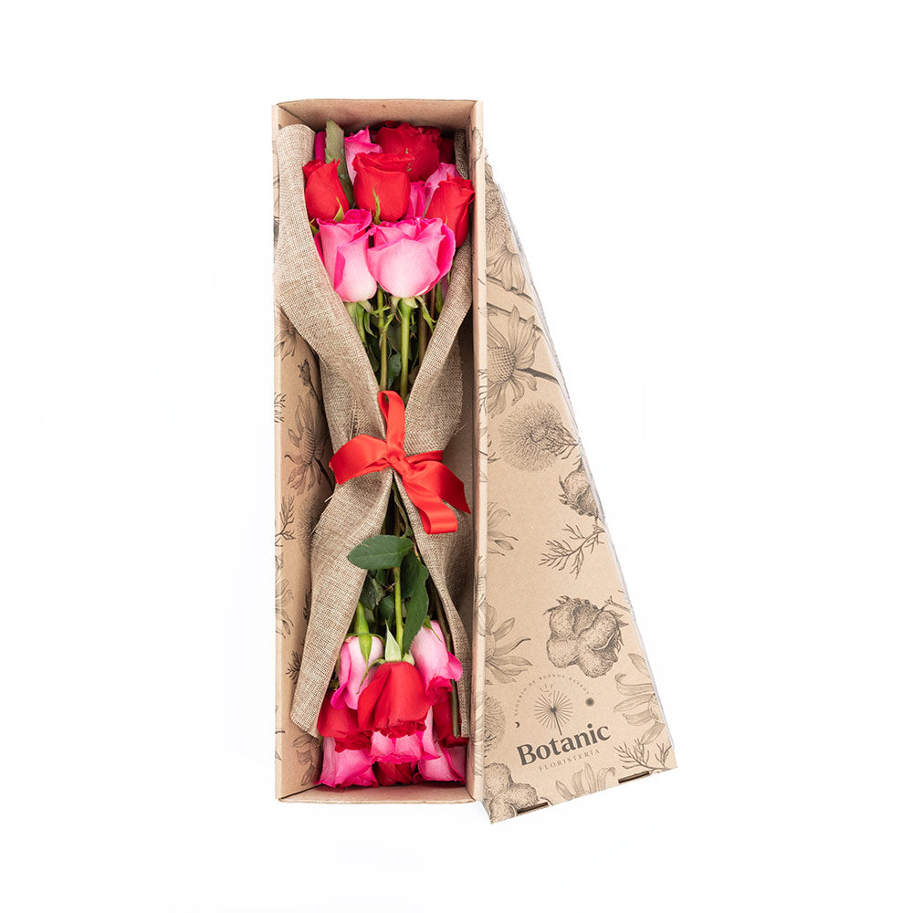 Box of 24 roses