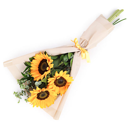 Bouquet de 3 girasoles