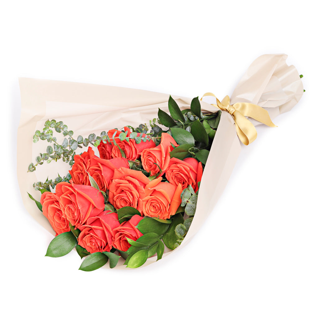 Bouquet de 12 rosas