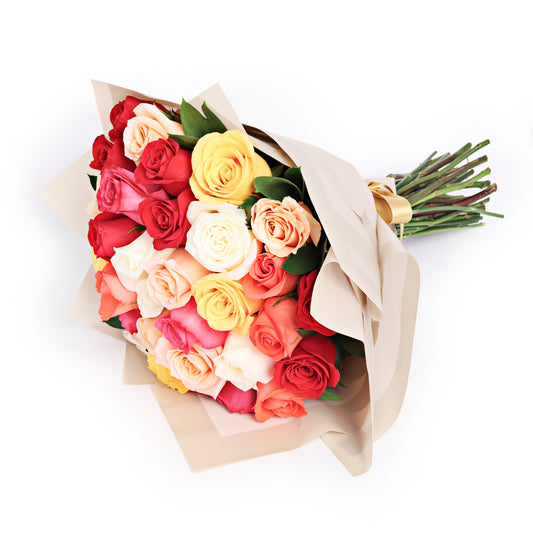 Bouquet de 30 rosas
